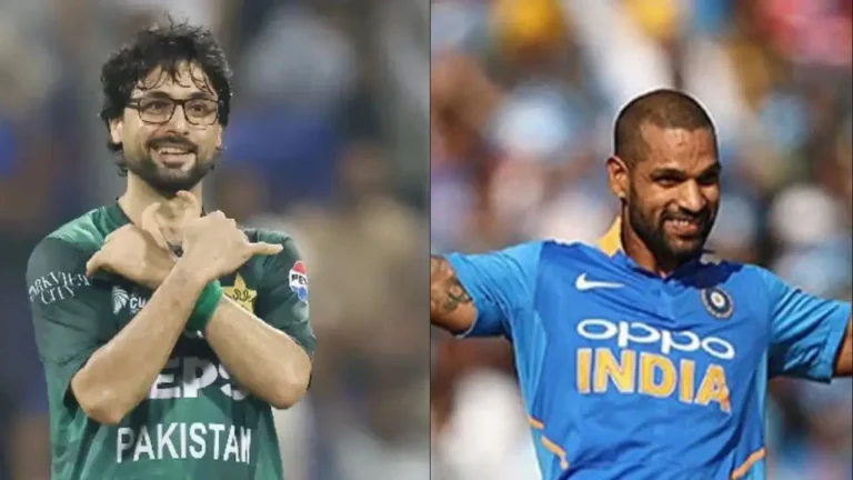 Abrar Ahmed Shikhar Dhawan Boxing Challenge Viral Clip – Pakistani spinner jokes about boxing match with Indian cricketer Shikhar Dhawan