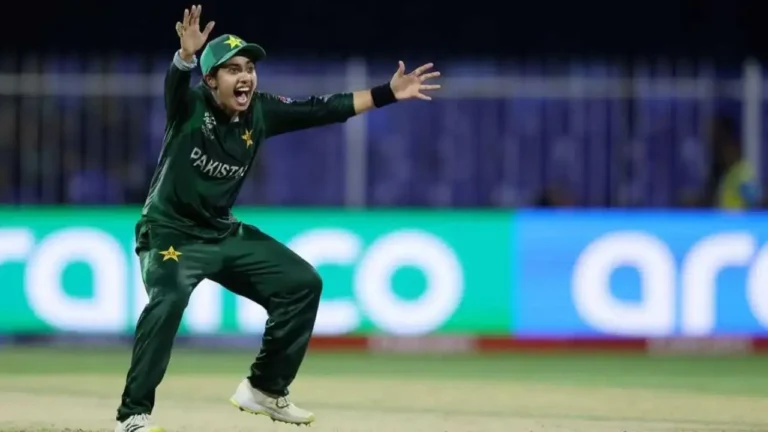 Nashra Sandhu India match controversy during Women’s World Cup 2025 against India