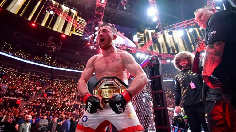 UFC 320 में मेराब डवालिशविली ने 117 टेकडाउन पूरे कर रचा नया रिकॉर्ड