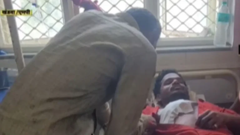 खंडवा रामपुरा पटाखा हादसा की तस्वीर, दिवाली के दौरान हुआ हादसा